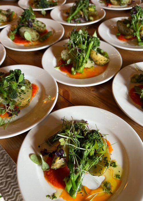 Fennel & Clove Wedding Catering & Sepcial Event Catering - Cumbria, The Lake District & southern scotland - vegetable summer salad